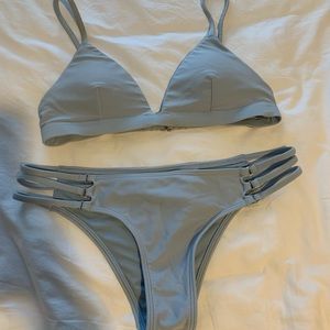 Abercrombie & Fitch blue bathing suit